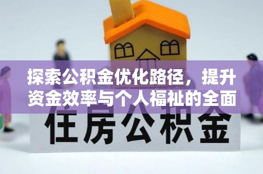 陇川探索公积金优化路径，提升资金效率与个人福祉的全面解析