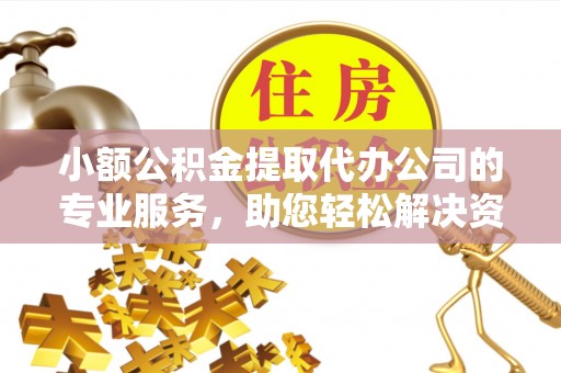 陇川小额公积金提取代办公司的专业服务，助您轻松解决资金难题
