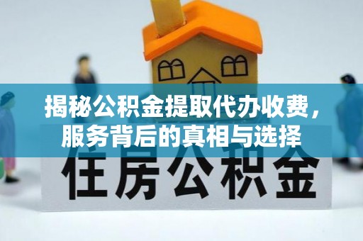 陇川揭秘公积金提取代办收费，服务背后的真相与选择