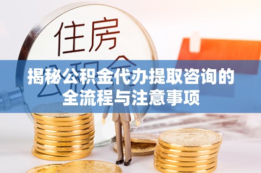 陇川揭秘公积金代办提取咨询的全流程与注意事项
