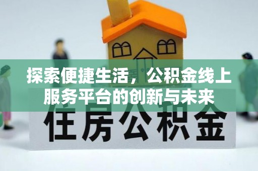 陇川探索便捷生活，公积金线上服务平台的创新与未来