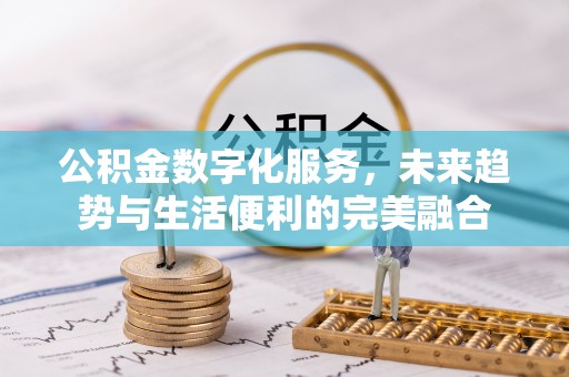 陇川公积金数字化服务，未来趋势与生活便利的完美融合