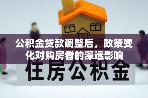 陇川公积金贷款调整后，政策变化对购房者的深远影响