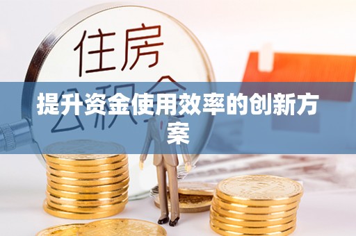 陇川提升资金使用效率的创新方案