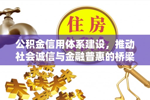陇川公积金信用体系建设，推动社会诚信与金融普惠的桥梁