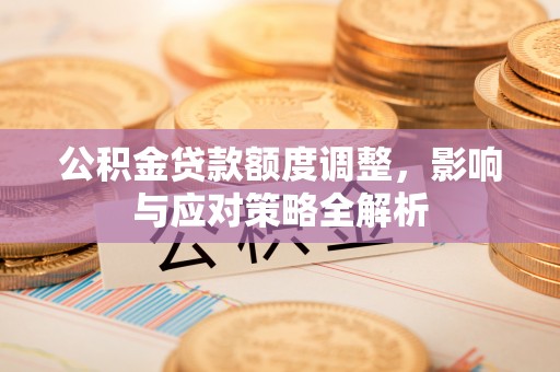 陇川公积金贷款额度调整，影响与应对策略全解析
