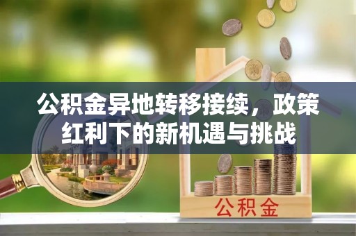 陇川公积金异地转移接续，政策红利下的新机遇与挑战