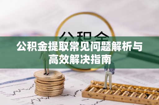 陇川公积金提取常见问题解析与高效解决指南