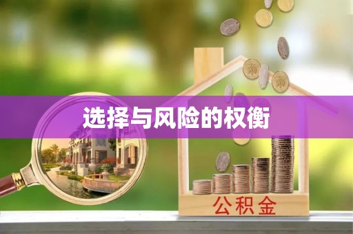 陇川选择与风险的权衡