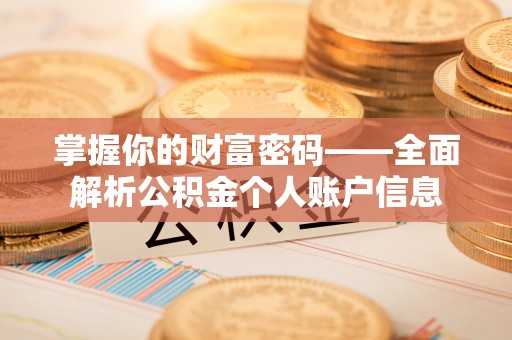 陇川掌握你的财富密码——全面解析公积金个人账户信息