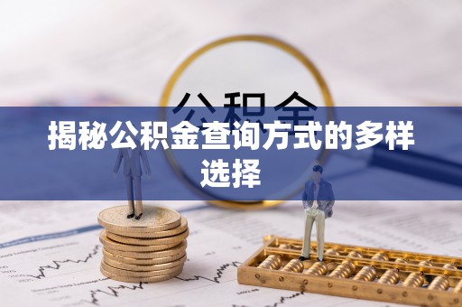 陇川揭秘公积金查询方式的多样选择