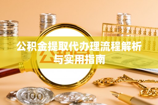 陇川公积金提取代办理流程解析与实用指南